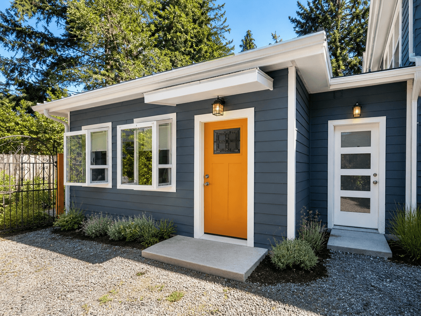 Finished attached ADU in Bellevue, WA built by MNBE Construction & Development