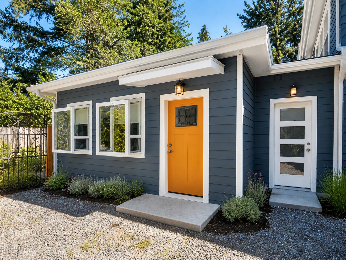 Finished attached ADU in Bellevue by MNBE Construction & Development